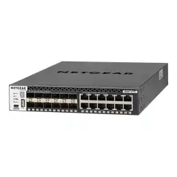 Switch manageable ProSAFE M4300-12X12FSwitch Manageable avec 24x10G incluant 12x10GBASE-T et 12xSFP... (XSM4324S-100NES)_2